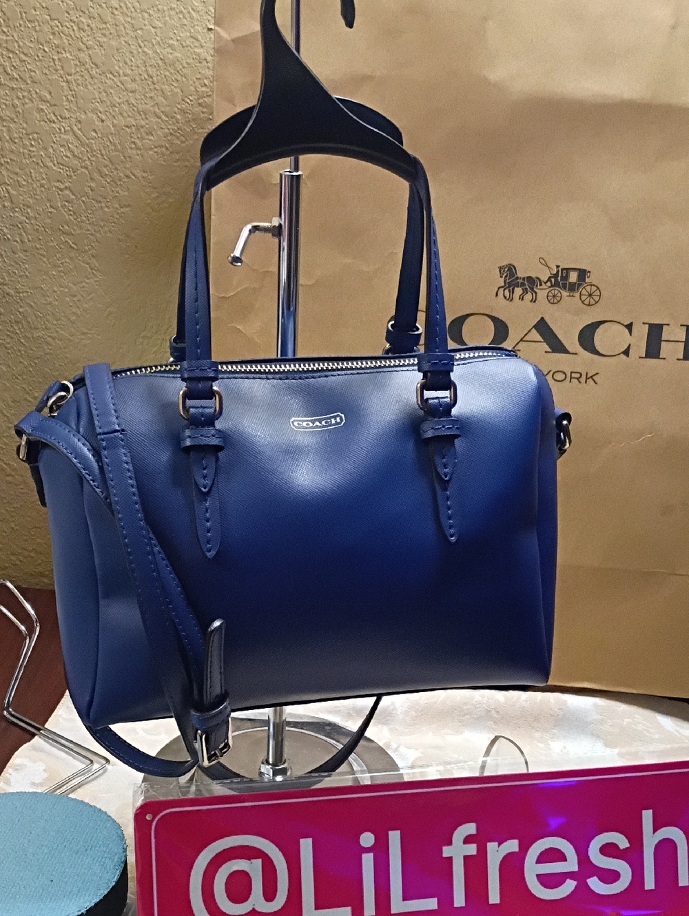 Coach Peyton Bennett Mini Satchel